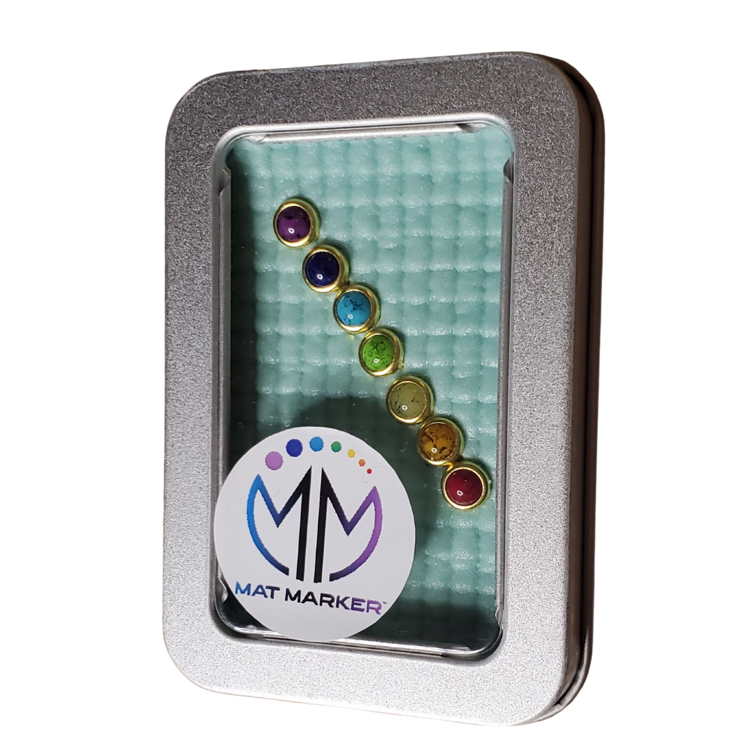 Chakra Stones in Gold