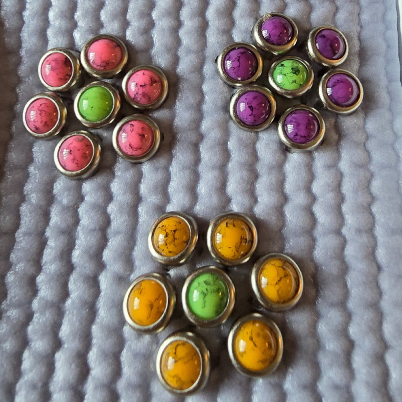 OG Chakra Stones in Silver