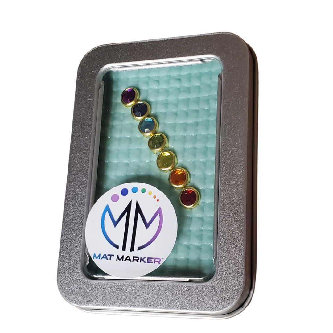 Chakra Gems in Gold