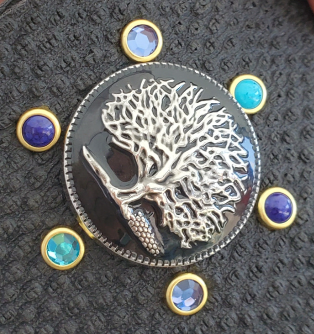 Tree of Life with Chakras Yoga Mat Charm