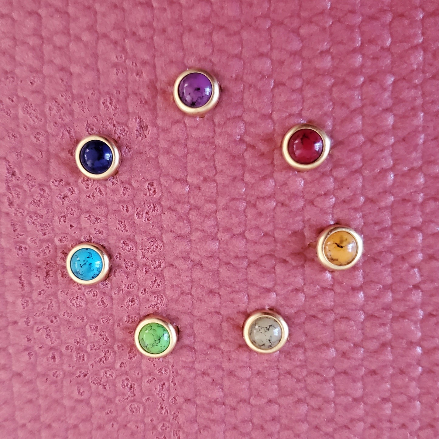 OG Chakra Stones in Silver