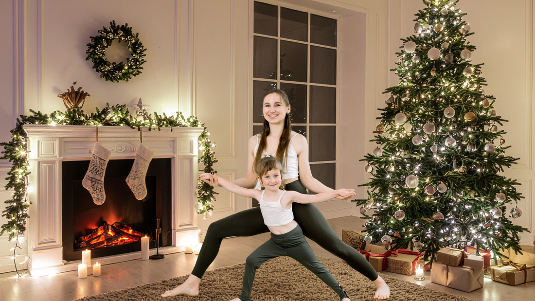 Family Yoga for the Holidays: De-Stress, Stretch, and Strengthen Your Bond