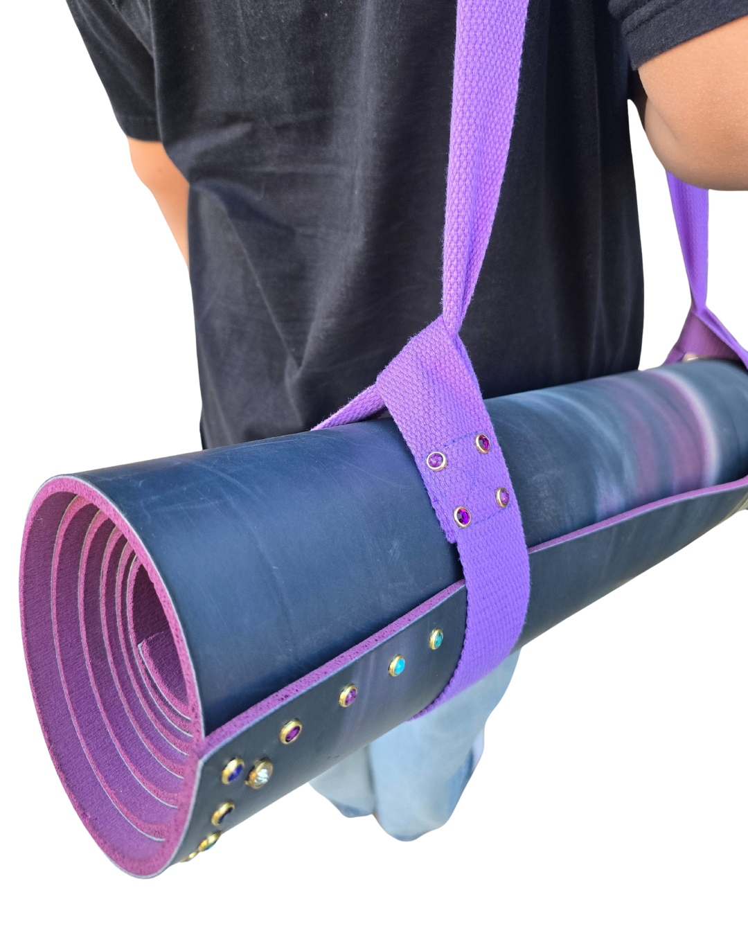 Marked Yoga Mat Strap
