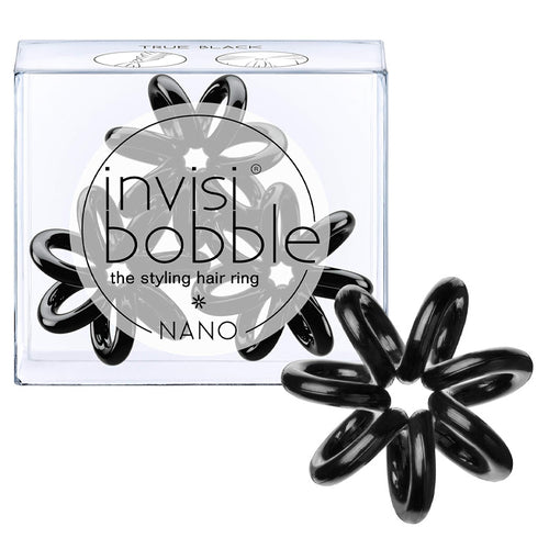 Invisibobble Nano-The Styling Hair Ring in Black