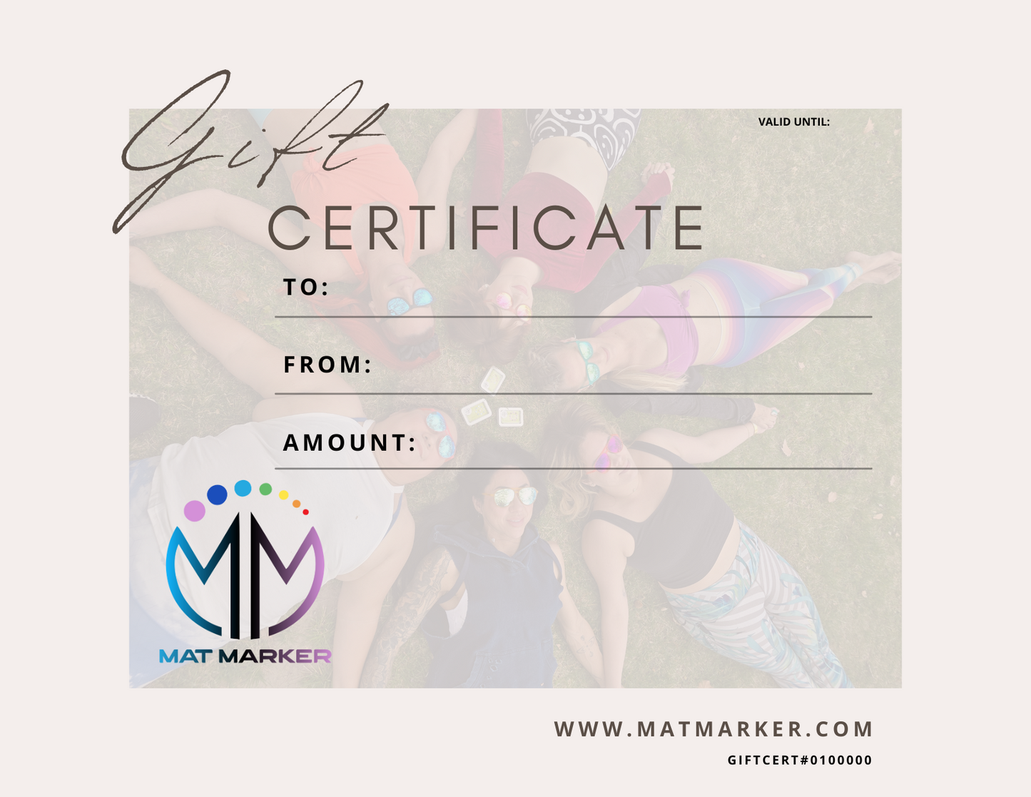 MM Gift Certificate $30